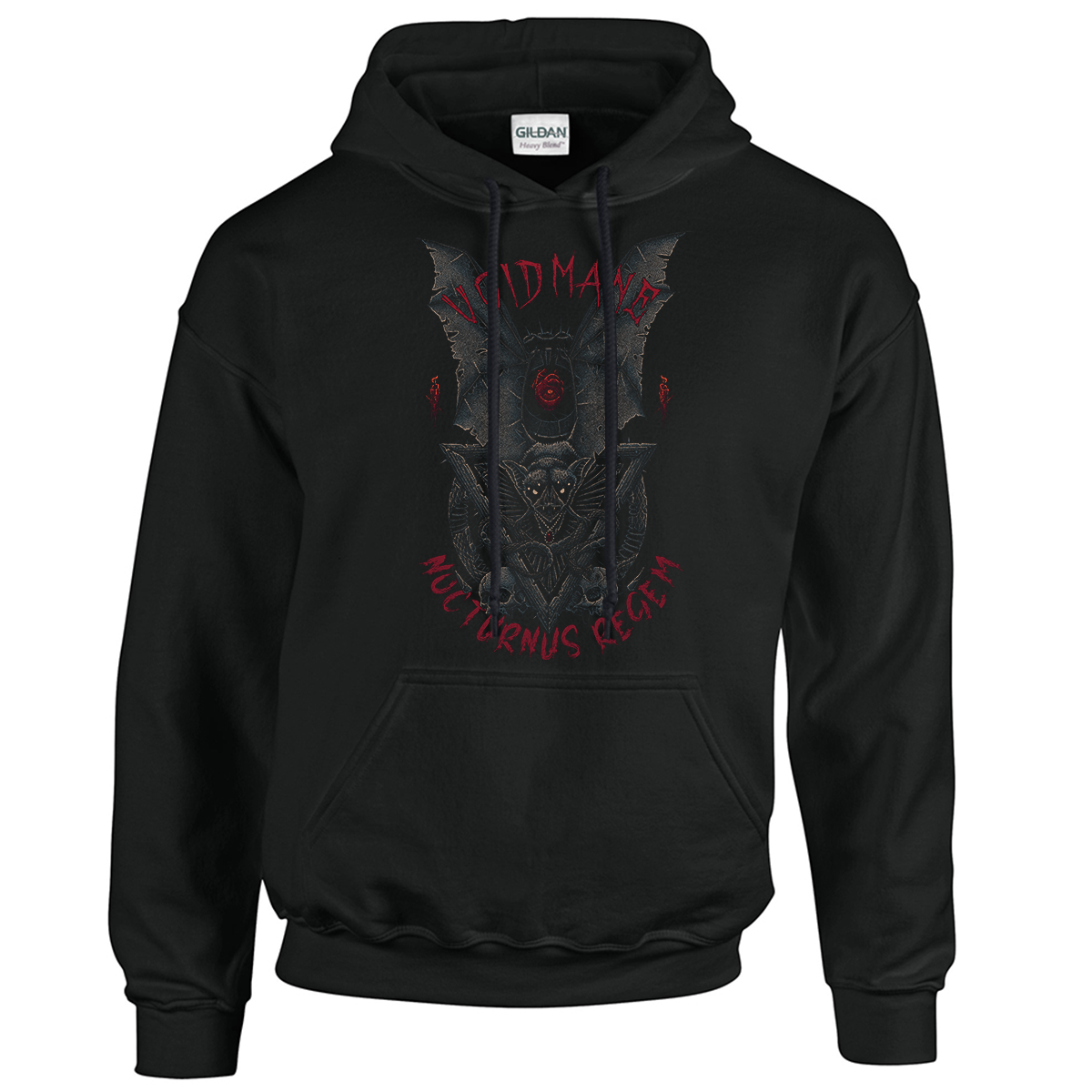 Bild von VOIDMANE 'NOCTURNUS REGEM' - HOODY (schwarz)